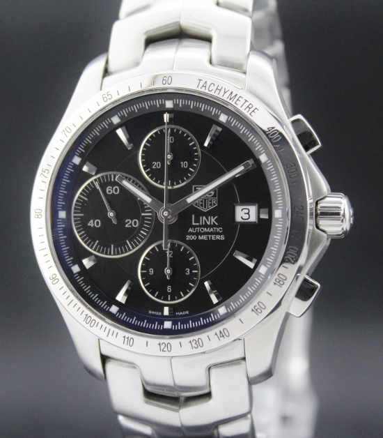 (image for) MEN SIZE AUTOMATIC LINK CHRONOGRAPH WATCH